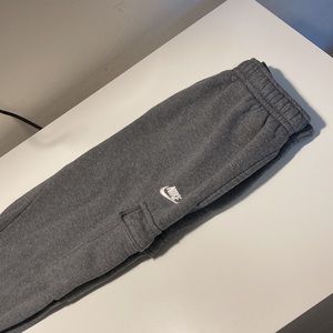 Grey Nike Sweatpants w/ Cargo Pocket